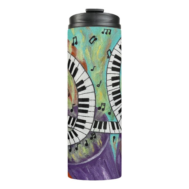 Jazz Trio Thermal Tumbler (Front)