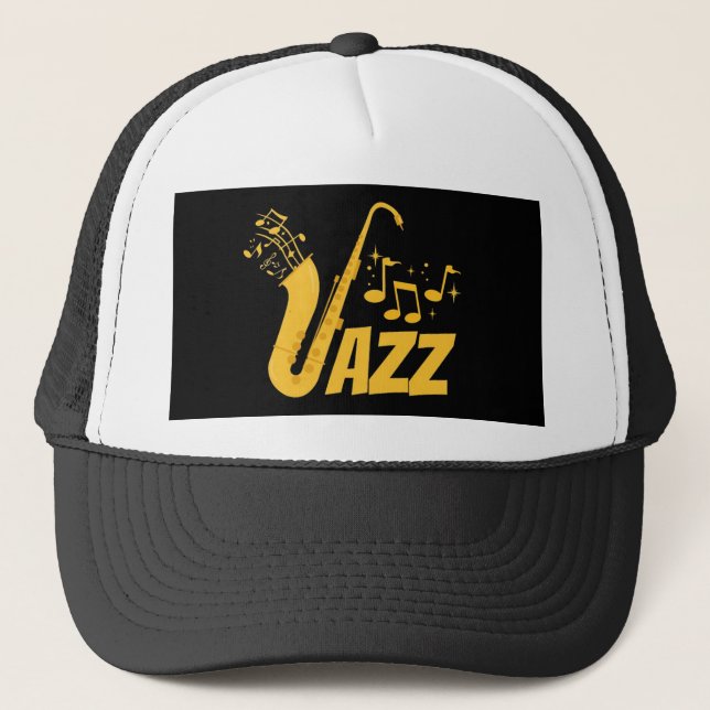 Jazz Trucker Hat (Front)