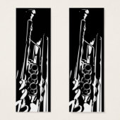 Jazz Trumpet Bookmark (Front & Back)