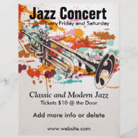 Jazz Trumpet Flyer