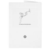 Jazz Trumpet Player Card (Back)