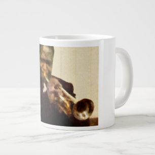 Jazz Trumpeter Large Coffee Mug