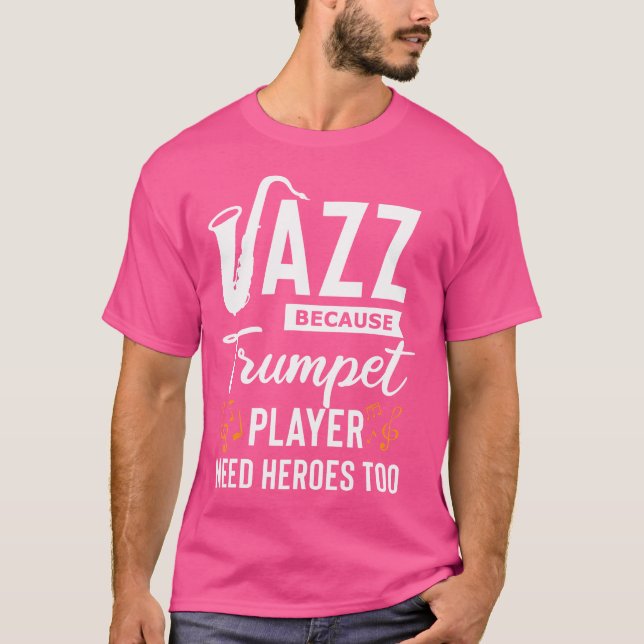 Jazz Tshirt Kids Youth Saxophonist Instrument Play (Front)