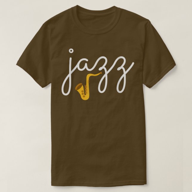 Jazz Vibes - Legendary Jazz Band I Love Jazz Music T-Shirt (Design Front)