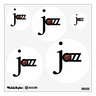 jazz wall decal