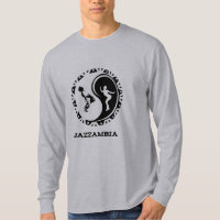 Jazzambia Yin Yang Men's Long Sleeve T-Shirt