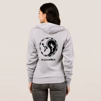Jazzambia Yin Yang Zip Hoodie Women's
