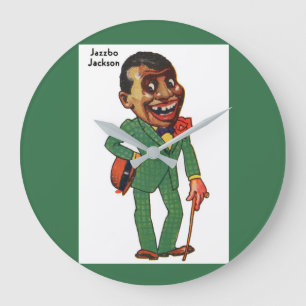 Jazzbo Jackson Large Clock