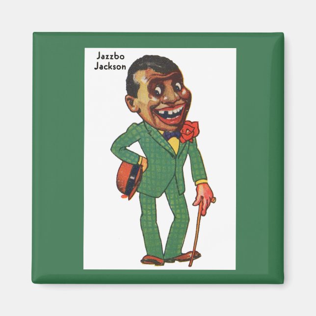 Jazzbo Jackson Magnet (Front)