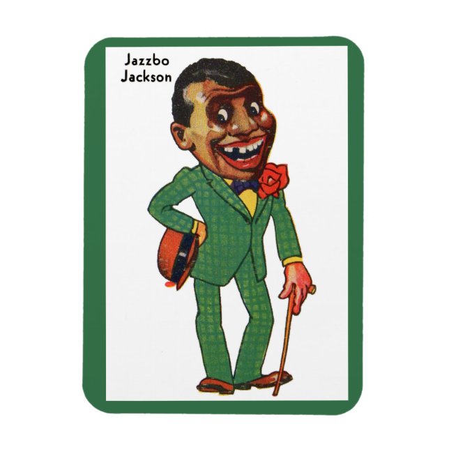 Jazzbo Jackson Magnet (Vertical)
