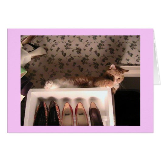Jazzpurr's Shoes Card - Customized (Front Horizontal)