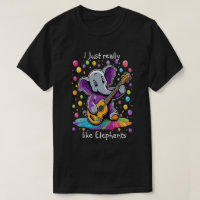 Jazzy Elephant Serenade Birthday