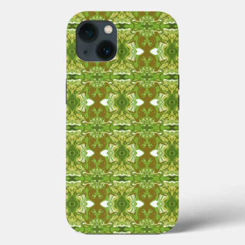Jazzy Green Liquid pattern phone case
