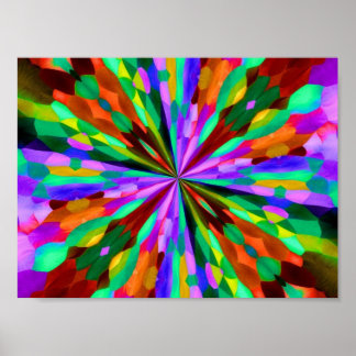 Jazzy Green trim Poster