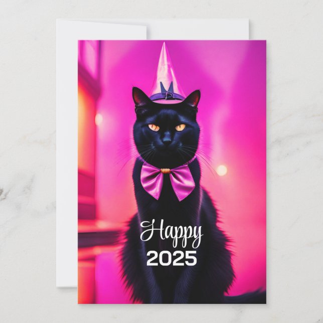 Jazzy Kitty   - Happy 2025 (Front)