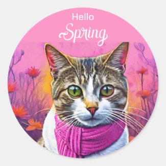 Jazzy Kitty  in early spring