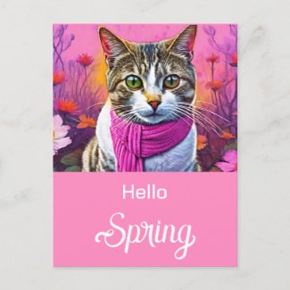 Jazzy Kitty  in early spring