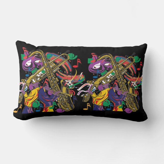 JAZZy Lumbar Pillow (Front)
