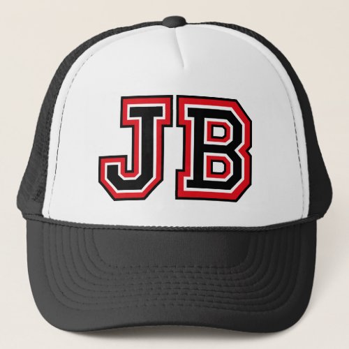 JB Monogram Trucker Hat