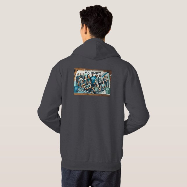 "JB Sims Show Men’s Empowerment Hoodie - Limited E (Back Full)