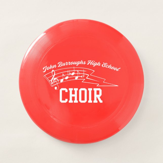 JBHS VMA Personalized with Custom Choir Wham-O Frisbee (Front)