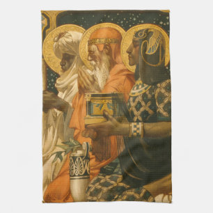 JC Leyendecker Three Wise Men Vintage Christmas Kitchen Towel