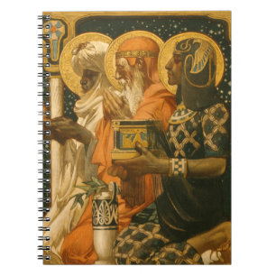 JC Leyendecker Three Wise Men Vintage Christmas Notebook