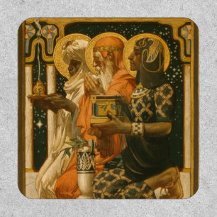 JC Leyendecker Three Wise Men Vintage Christmas Patch