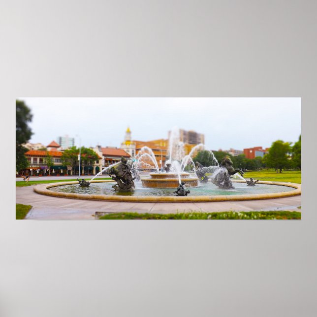 JC Nichols Fountain Country Club Plaza KC Poster (Front)