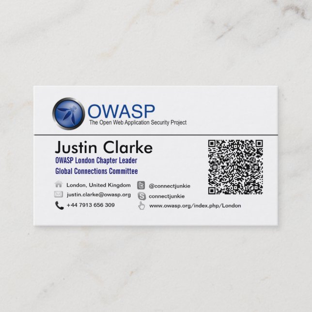 JC OWASP Business Card_2 Card (Front)