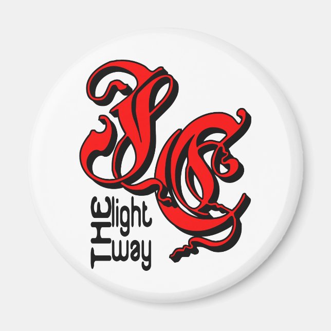 JC The Way Christian Magnet (Front)