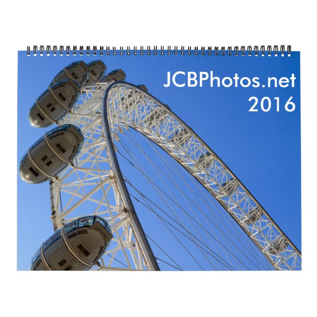 JCBPhotos.net 2016 Calendar (Cover)