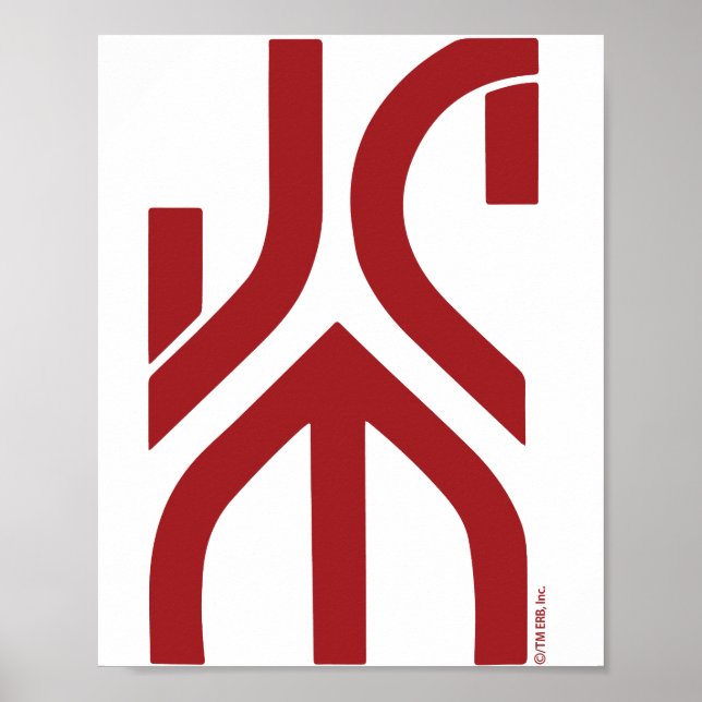 JCM Stylized Logo Poster (Front)