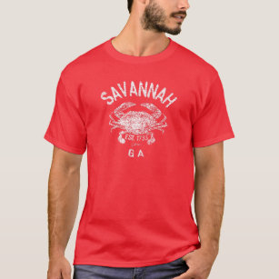 Jcombs: Savannah, GA, Atlantic Blue Crab T-Shirt