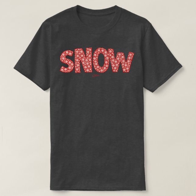 JCombs Snow  T-Shirt (Design Front)