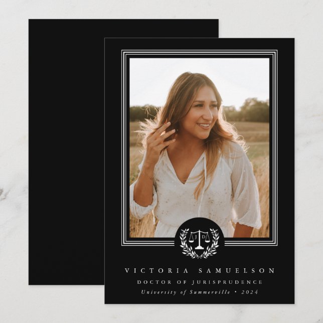 JD Law Scales - Full Frame Announcement (Front/Back)