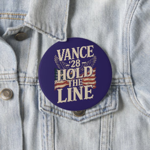JD Vance 2028 America First Conservative Button