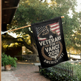 JD Vance 2028 America First Conservative House Flag