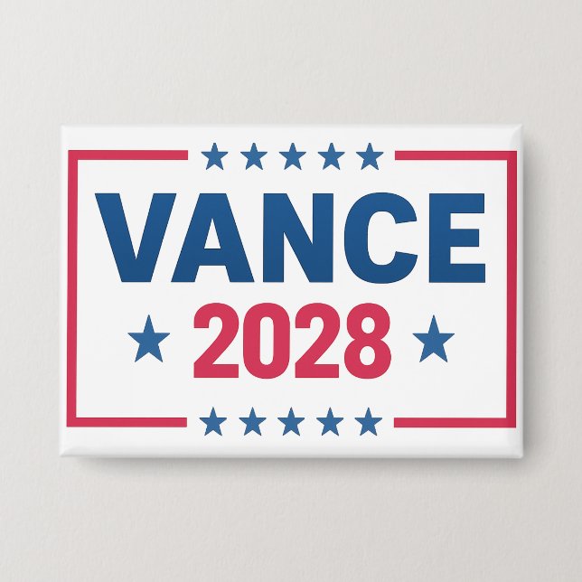 JD Vance 2028 Button (Front)