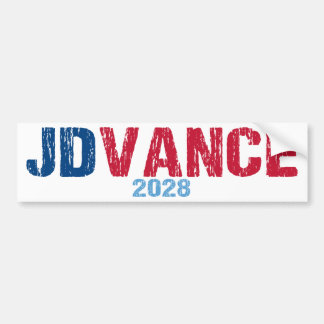 JD Vance 2028 (dis) Bumper Sticker