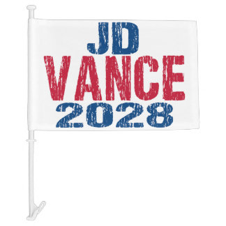 JD Vance 2028 (dis) Car Flag
