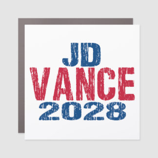 JD Vance 2028 (dis) Car Magnet