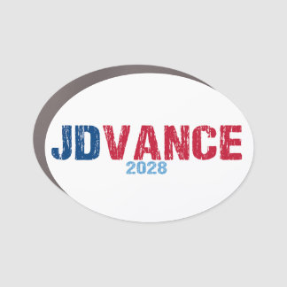 JD Vance 2028 (dis) Car Magnet