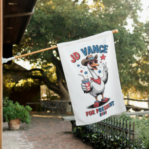 JD Vance 2028 Election House Flag