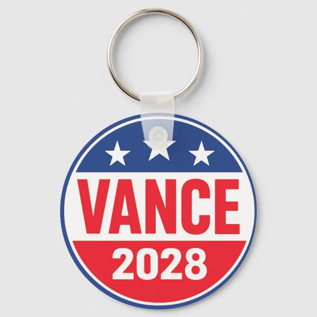 JD Vance 2028 Keychain (Front)