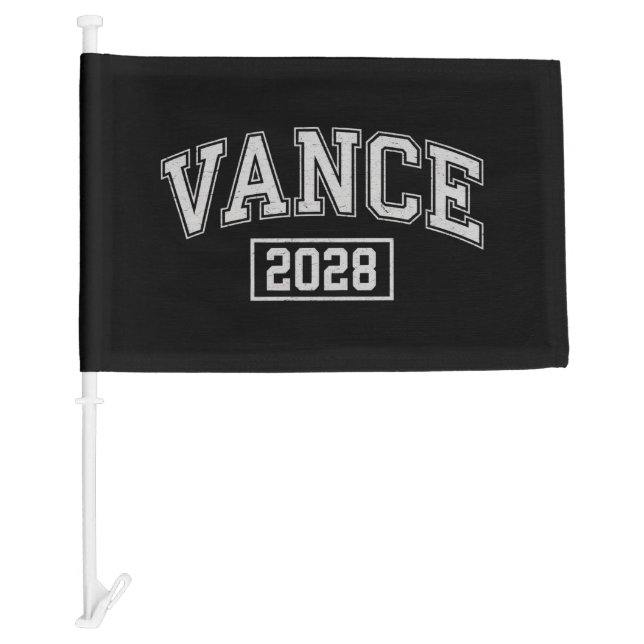 JD Vance 2028 President Election Campaign Vance  Car Flag (Front)