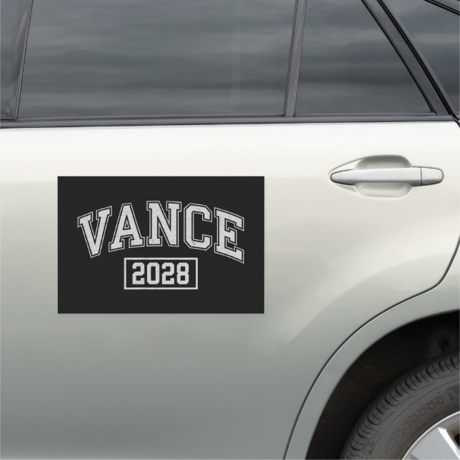 JD Vance 2028 President Election Campaign Vance  Car Magnet (In Situ)