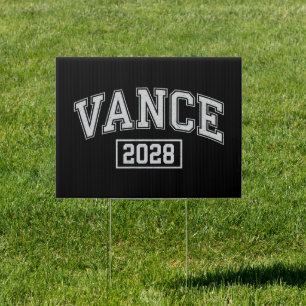 JD Vance 2028 President Election Campaign Vance  Sign