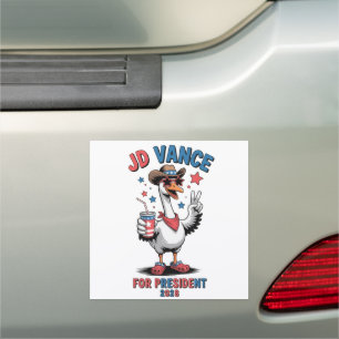 JD VANCE FOR PRESIDENT 2028 bumper sticker Car Magnet