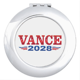 JD Vance President 2028 (bs) Compact Mirror